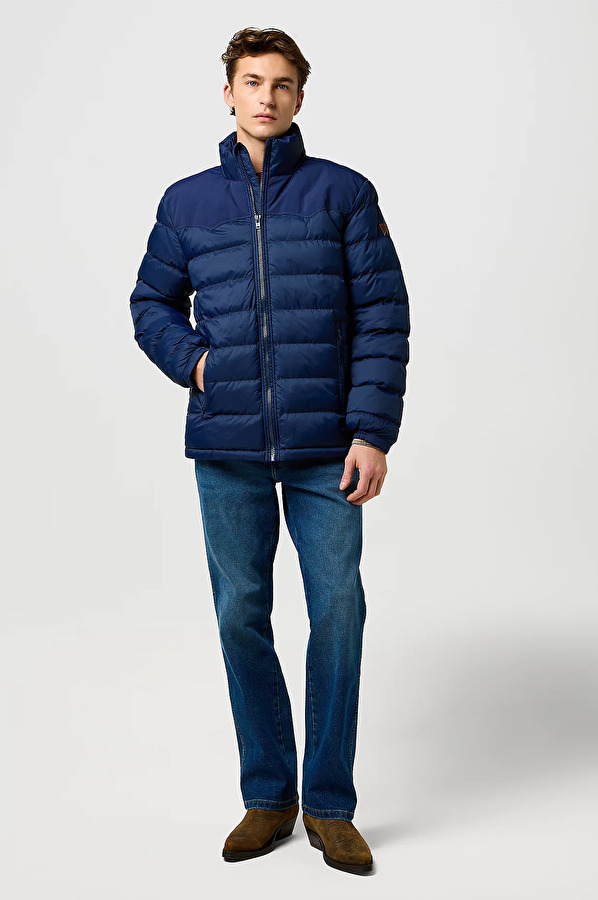 Куртка с утеплителем Wrangler PACKABLE PUFFER Regular Fit (112371448) Синий