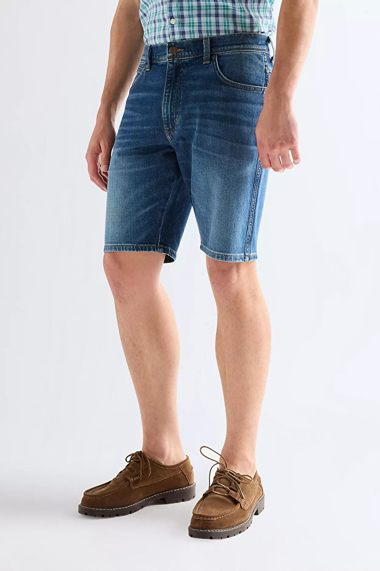 Шорти Wrangler Texas shorts Regular Fit (112377789) Блакитний