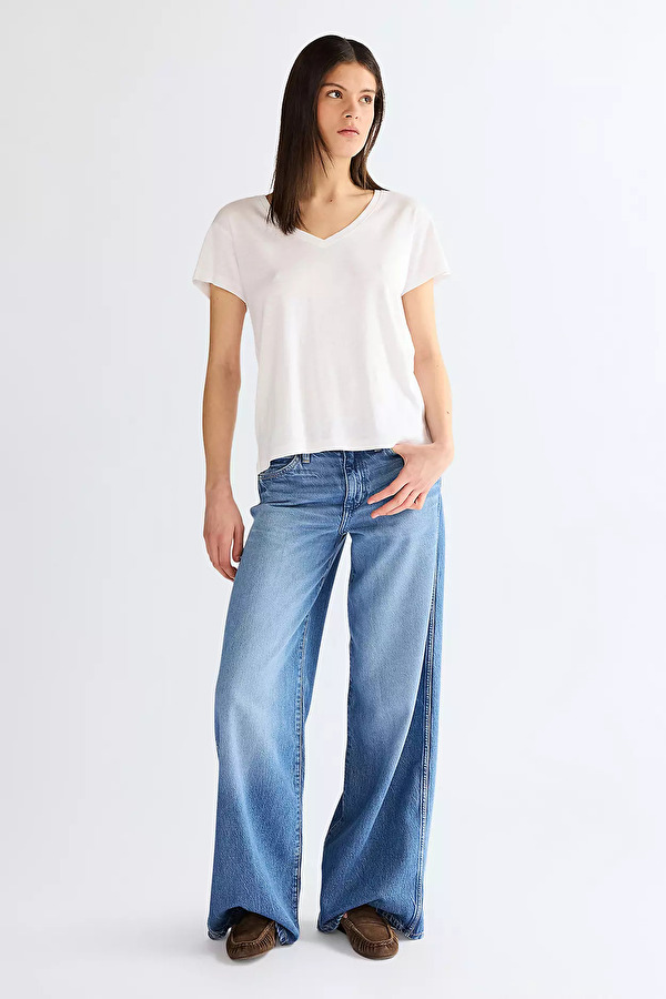 Джинсы Wrangler WORLD WIDE WIDE LEG FIT (112352301) Голубой