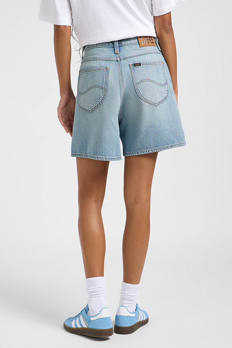 Шорты LEE Stella Short Brand New (112363786) Голубой