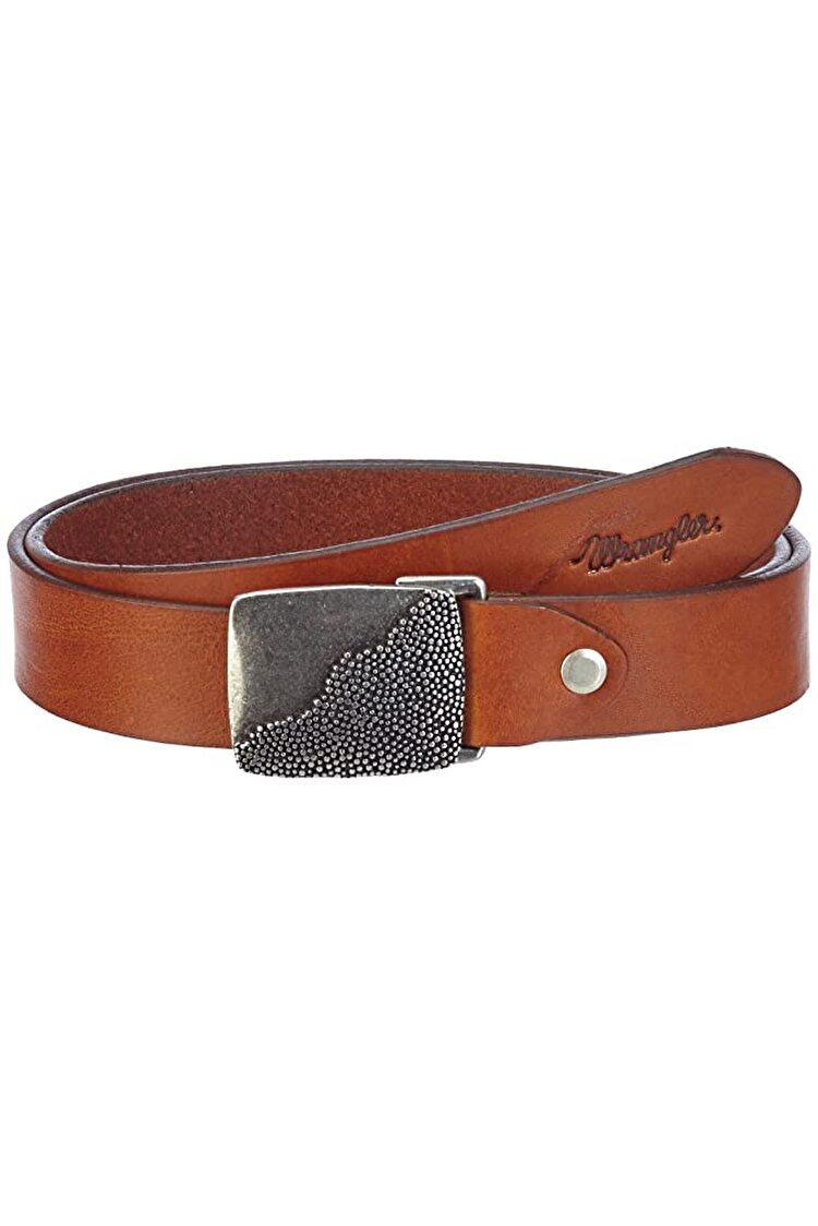 Ремень Wrangler Dotted Buckle Belt (W0223UK81) Коричневый