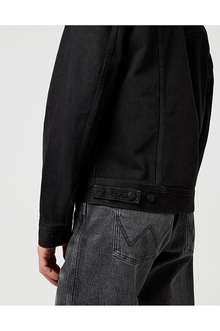 Куртка джинсовая Wrangler Classic Jacket Regular Fit (112371439) Черный