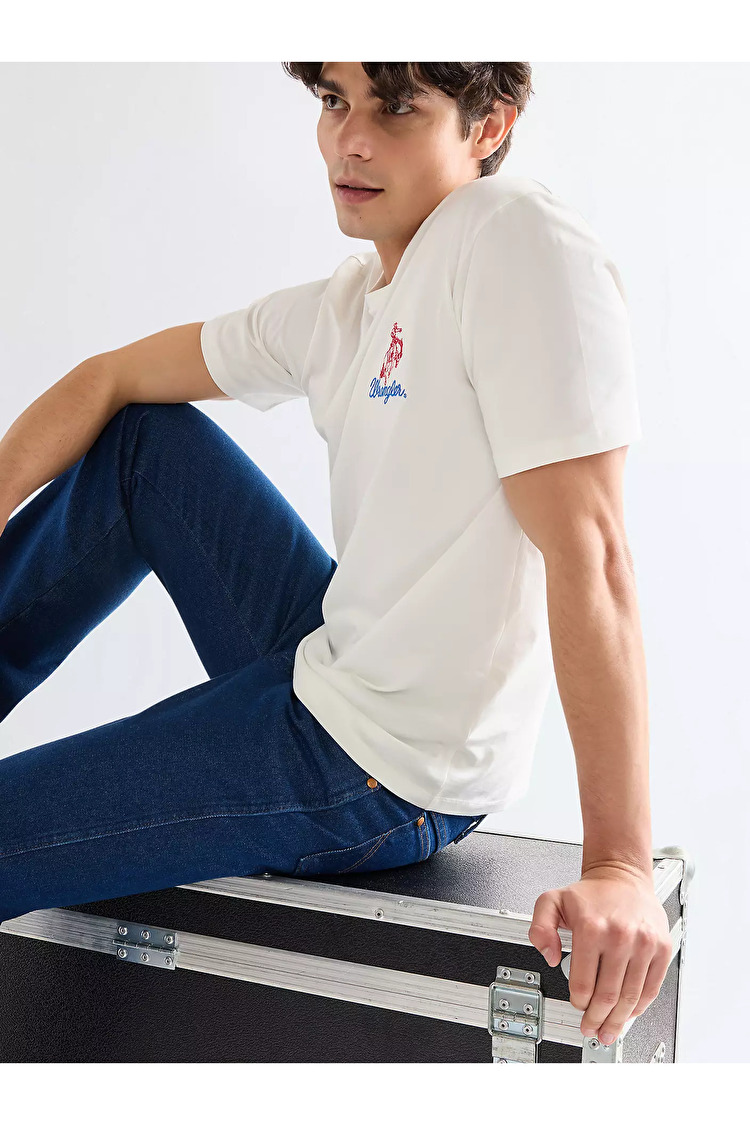 Футболка Wrangler EMBROIDERY TEE Regular Fit (112377987) Білий