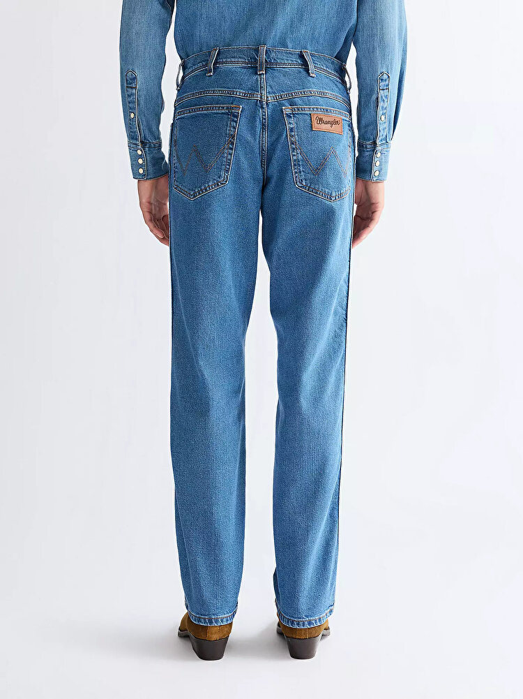 Джинси Wrangler Texas Regular Fit (112358204) Блакитний