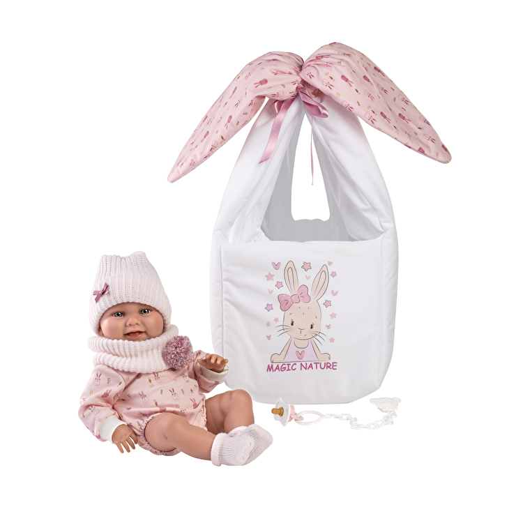 Пупс Nica Recien Nacida Porta Bebe¨ Magic Nature 40 см LLORENS (73802)