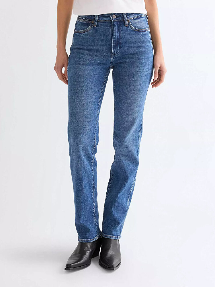 Джинсы Wrangler STRAIGHT Straight Fit (112371166) Голубой