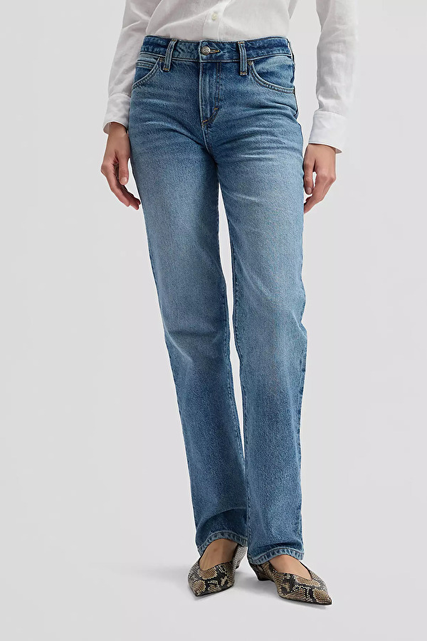 Джинси LEE LONDON Regular Fit (112378907) Блакитний