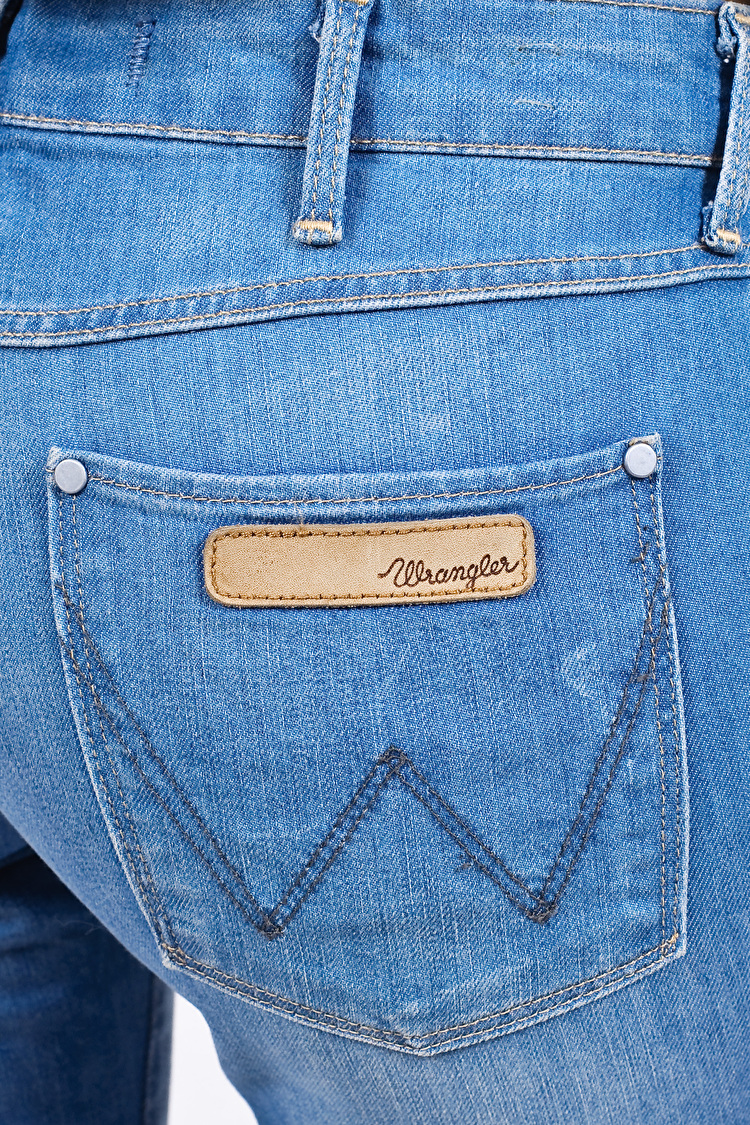 Джинсы Wrangler Courtney Skinny Fit (W23SP137B) Голубой
