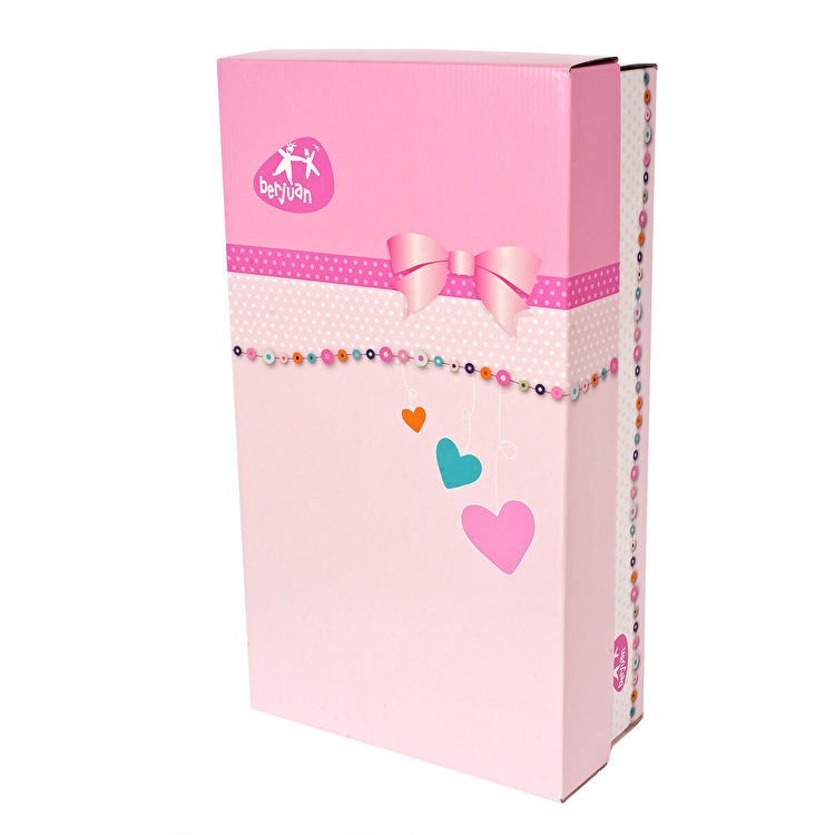 Лялька EVA pelo largo pelirrojo vetido vaquero 35 см BERJUAN (835)