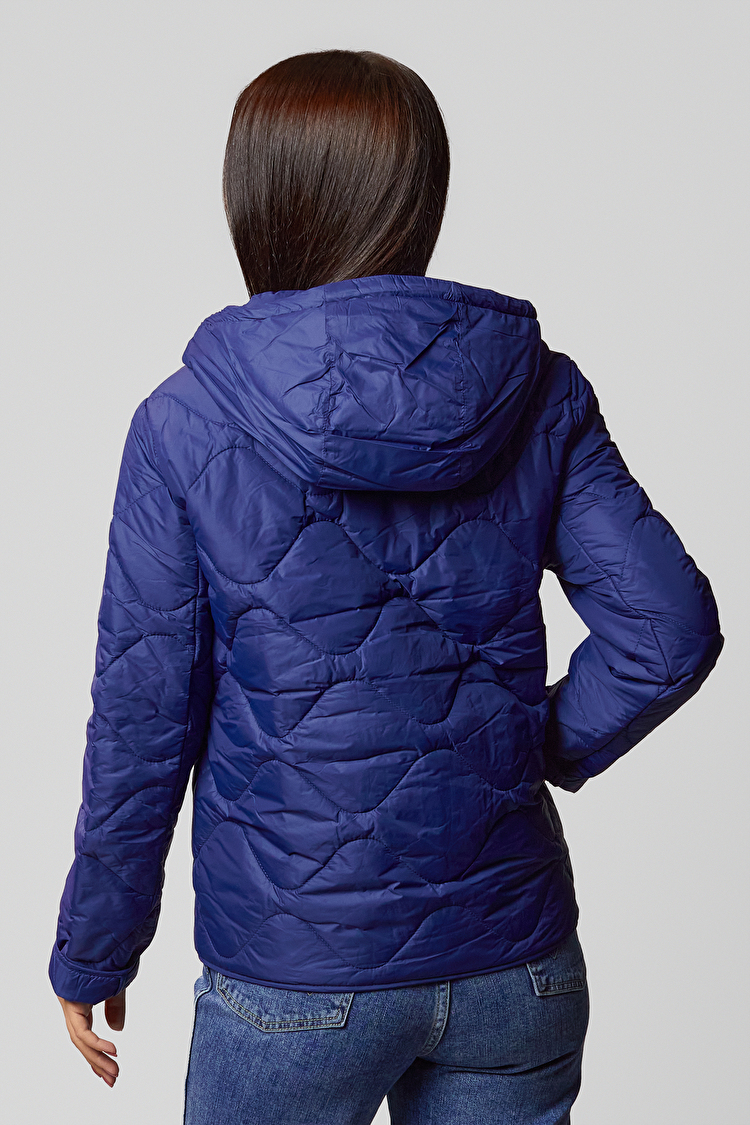 Куртка стьобана Wrangler Transitional Puffer Regular Fit (W4S1YBX09) Синій