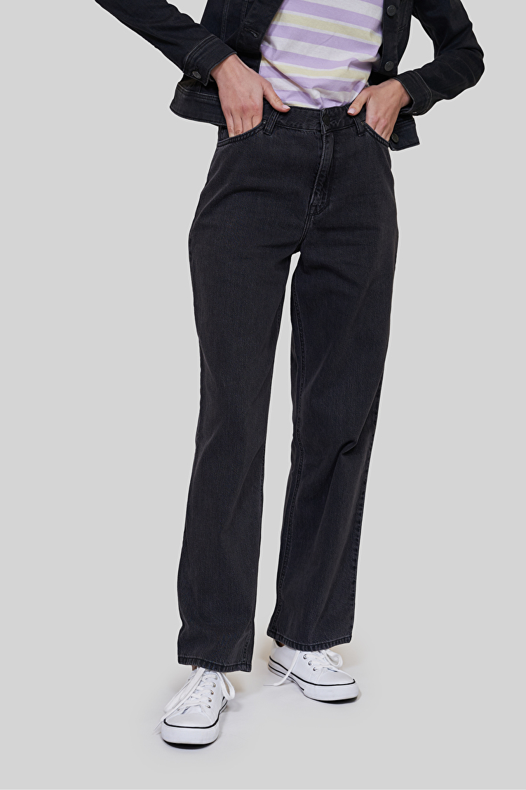 Джинси LEE Wide leg Loose Fit (L31ZNECY) Чорний