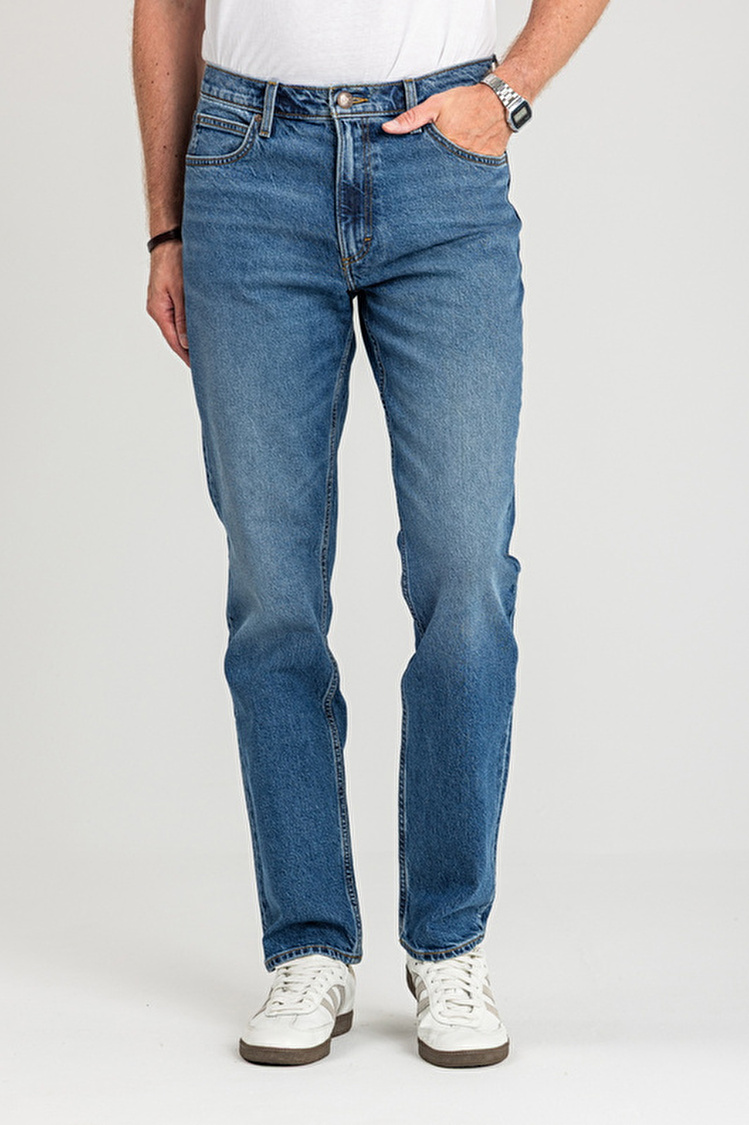 Джинсы LEE WEST Regular Fit (112377679) Голубой