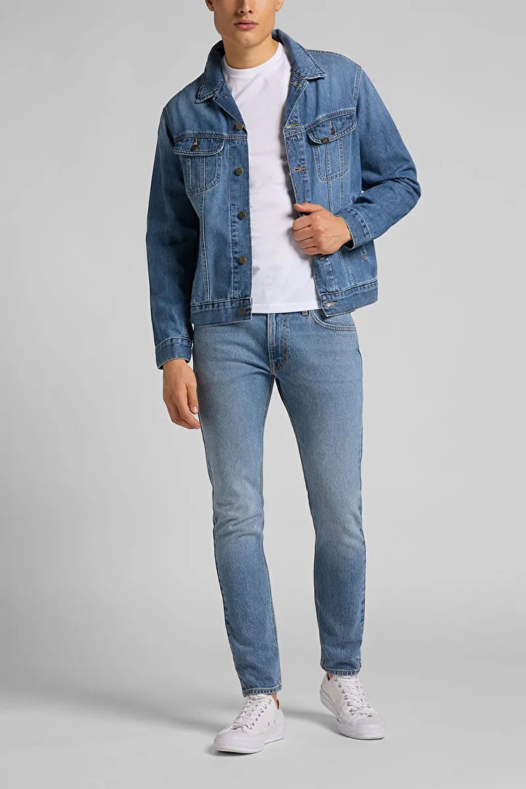 Куртка джинсовая LEE Rider Regular Fit (L89ZLJPI) Синий