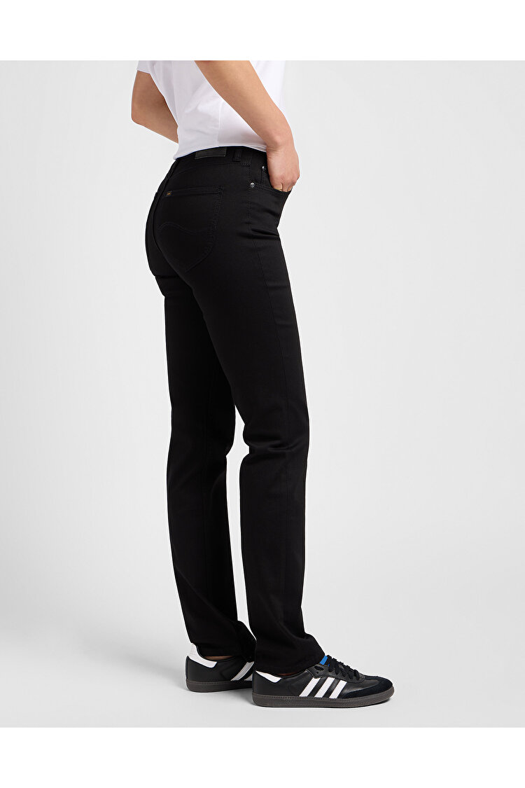Джинси LEE MARION Regular Fit (112105814) Чорний