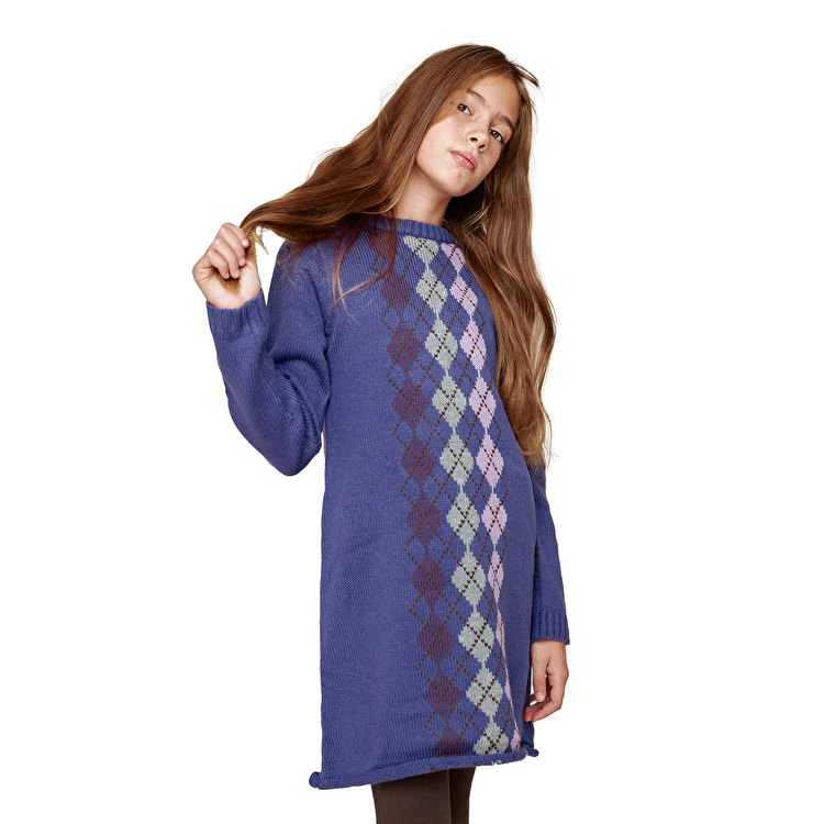 Комплект: Туніка з легінсами Losan Creem girls (024-8002AB/124) Темно-фіолетовий