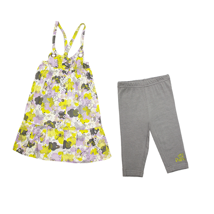 Комплект: Туніка з легінсами Losan Mc baby girls (016801404/150) Різнокольоровий