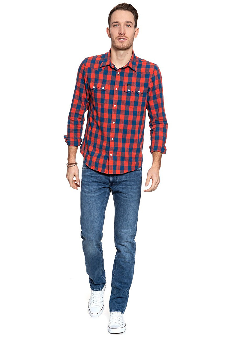 Джинси LEE Daren Zip Fly Regular Fit (L707JXDN) Синій