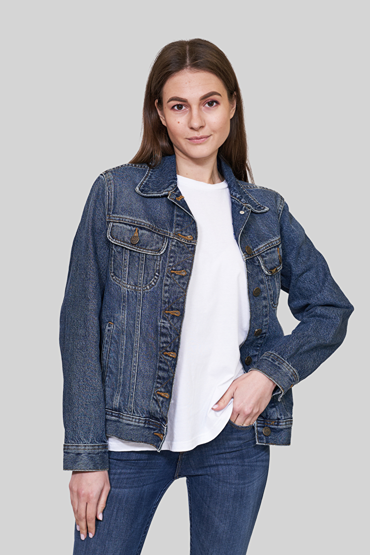 Куртка джинсова LEE Rider Jacket Regular Fit (L54PRDJK) Синій