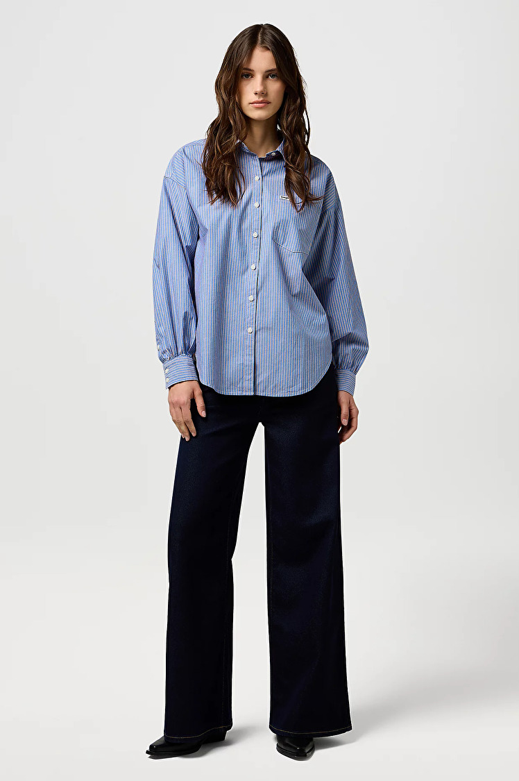 Джинси Wrangler CANYON Loose Fit (112371187) Темно-синій