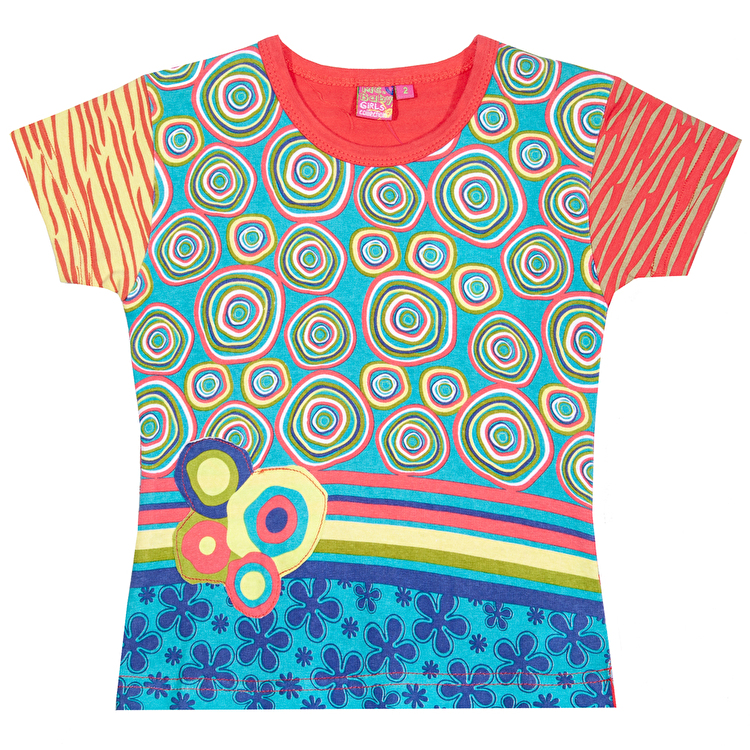 Футболка Losan Mc baby girls (016106204/715) Світло-червоний