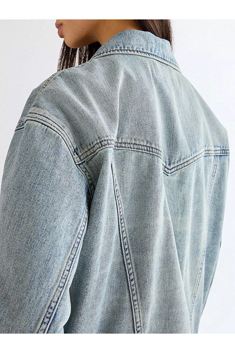 Куртка Wrangler COWGIRL JACKET Relaxed Fit (112378131) Блакитний