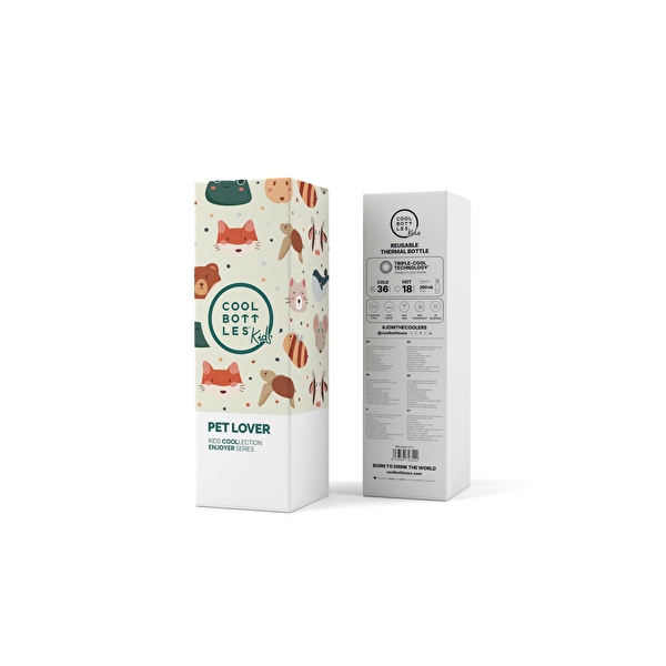 Термопляшка дитяча COOL BOTTLES Pet lover 260 мл. (0412V)