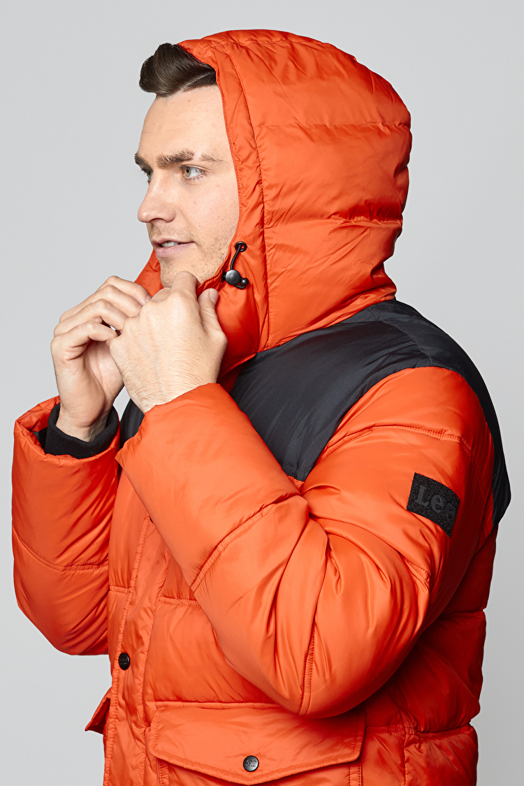 Куртка LEE Puffer Jacket Regular Fit (L86NSZOL) Помаранчевий