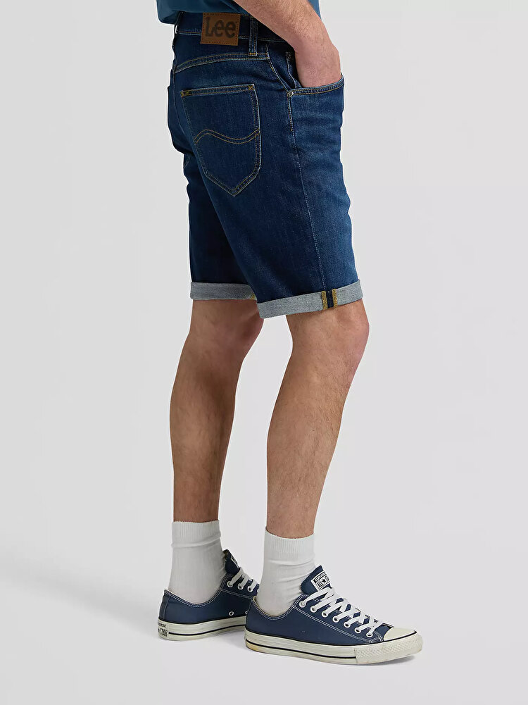 Шорты LEE 5 Pocket Short Regular Fit (112377689) Синий