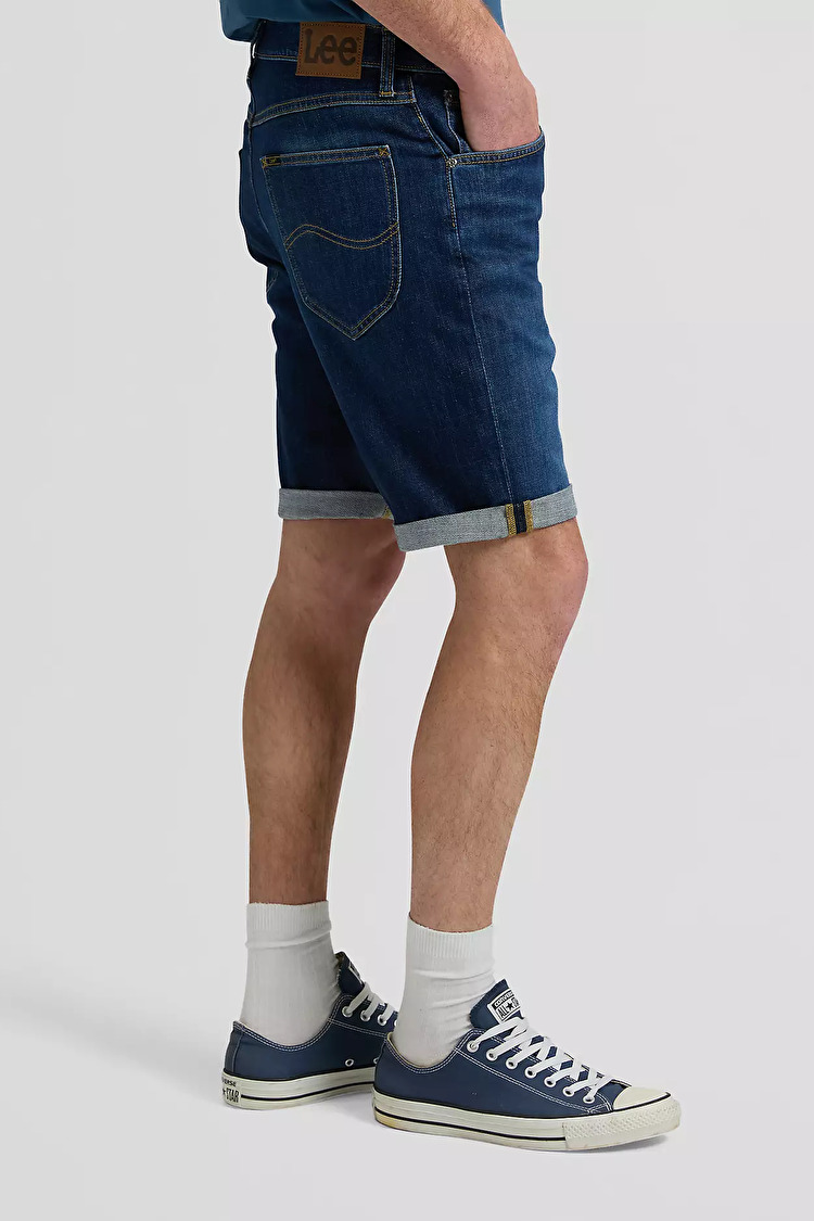 Шорти LEE 5 Pocket Short Regular Fit (112377689) Блакитний