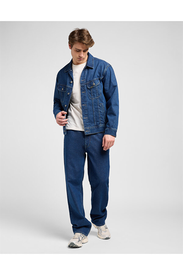 Джинси LEE ASHER Loose Fit (112371287) Синій