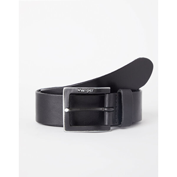 Ремень Wrangler Kabel Buckle Belt - (112125430-W00108100) Черный