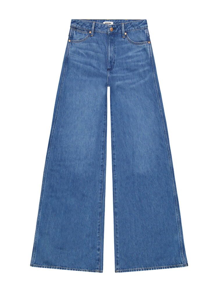 Джинси Wrangler CANYON Loose Fit (112378703) Блакитний