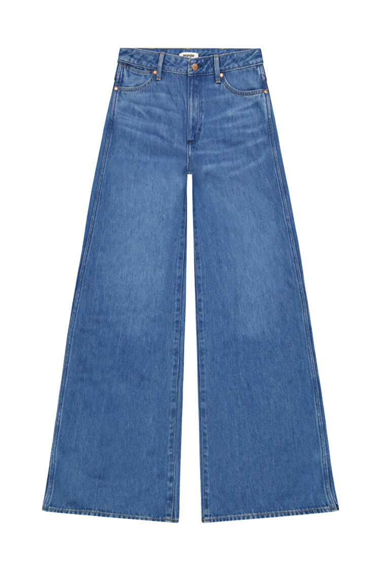 Джинси Wrangler CANYON Loose Fit (112378703) Блакитний