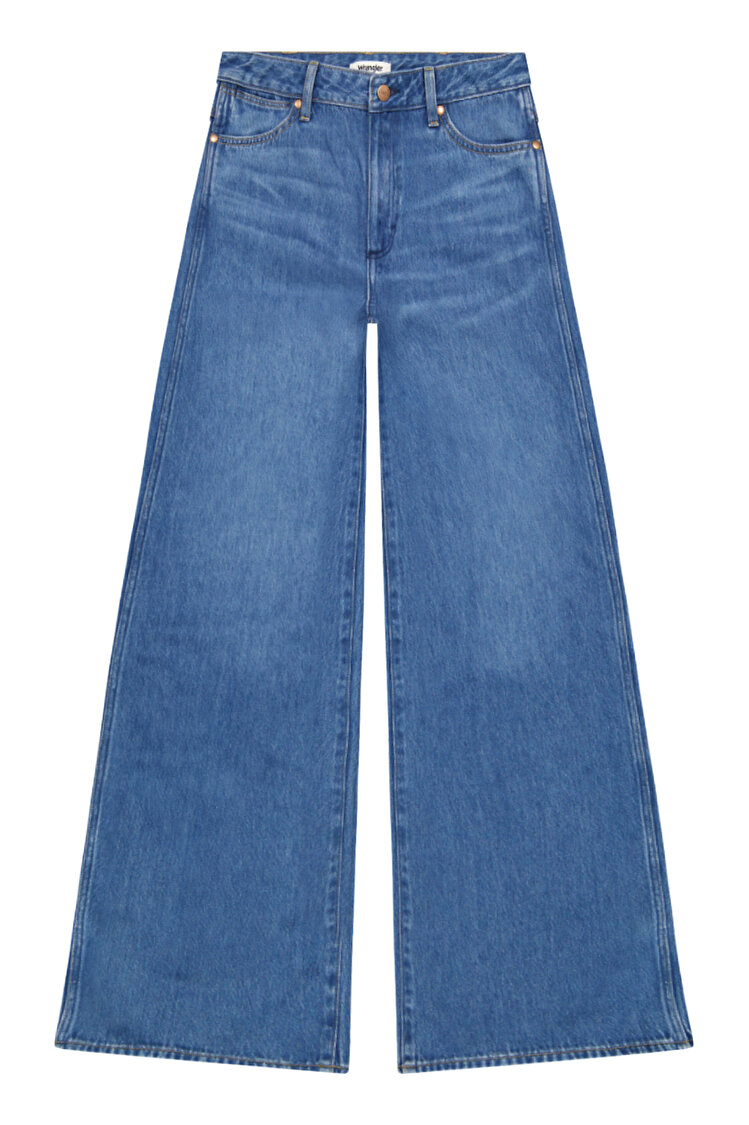 Джинси Wrangler CANYON Loose Fit (112378703) Блакитний