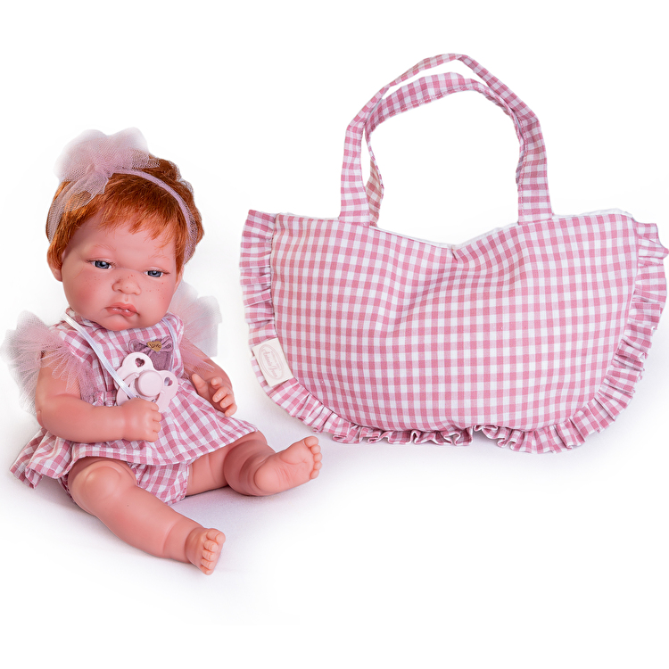 Пупс Recién Nacida Baby Toneta con bolsito de paseo para ti 33 см ANTONIO JUAN (60353)