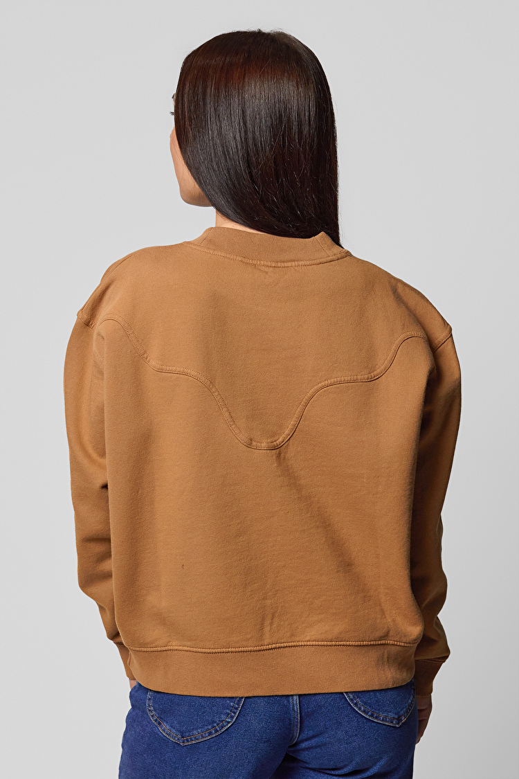 Свитшот LEE Western Sweatshirt Relaxed Fit (L53DTXSZ) Коричневый