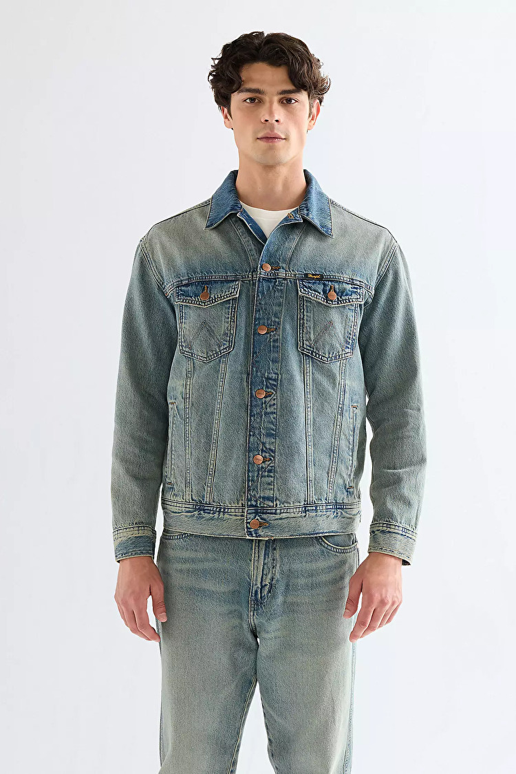 Куртка Wrangler ANTI FIT JACKET Relaxed Fit (112378056) Блакитний