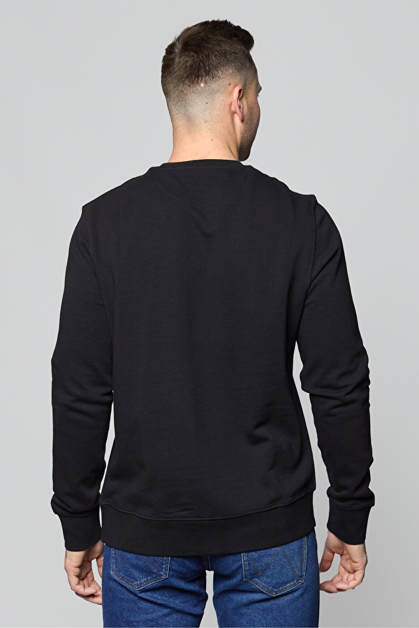Свитшот Wrangler Sign Off Sweatshirt Regular Fit (W6589HA01) Черный