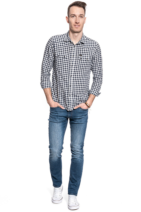 Джинси LEE Luke Slim Fit (L719CVFT) Темно-синій