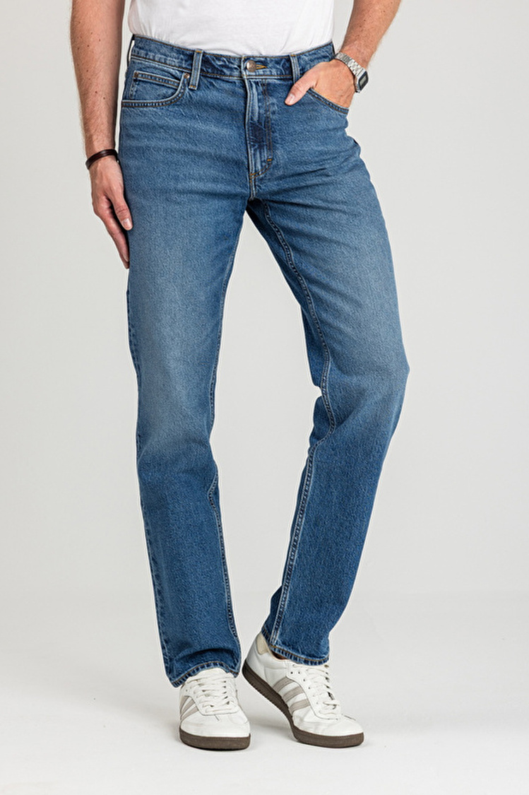 Джинсы LEE WEST Regular Fit (112377679) Голубой