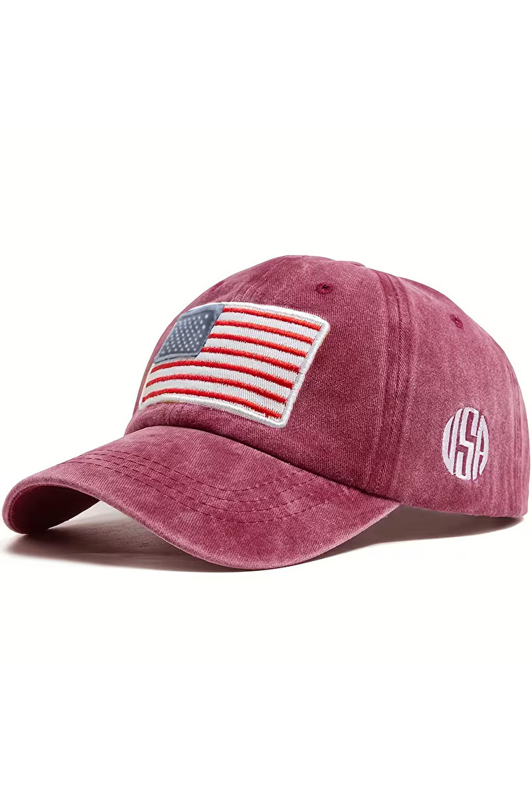 Кепка Urban Originals Core Cap USA (BDC1003) Вишневий