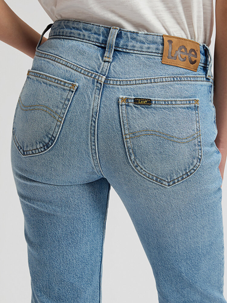 Джинси LEE LONDON Regular Fit (112376722) Блакитний