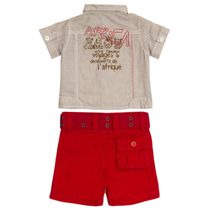 Костюм : Рубашка, шорты Losan Mc baby boys (017803503/58) Бежевый