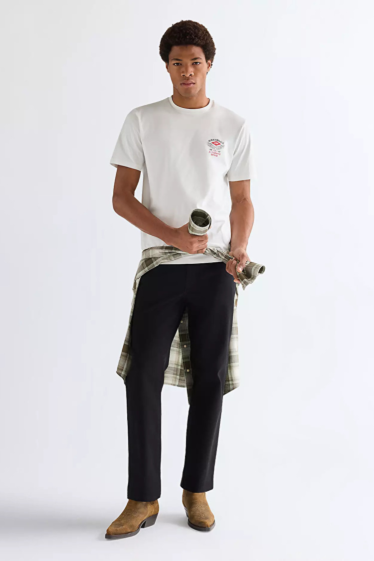 Футболка Wrangler SMALL AMERICANA TEE Regular Fit (112377981) Білий