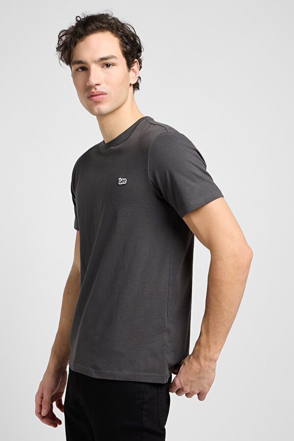 Футболка LEE Patch Logo Tee Regular Fit (112113584-L60UFQON) Чорний
