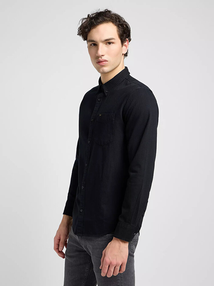 Сорочка джинсова LEE Button Down Shirt Regular Fit (112330674-L880PA01) Чорний