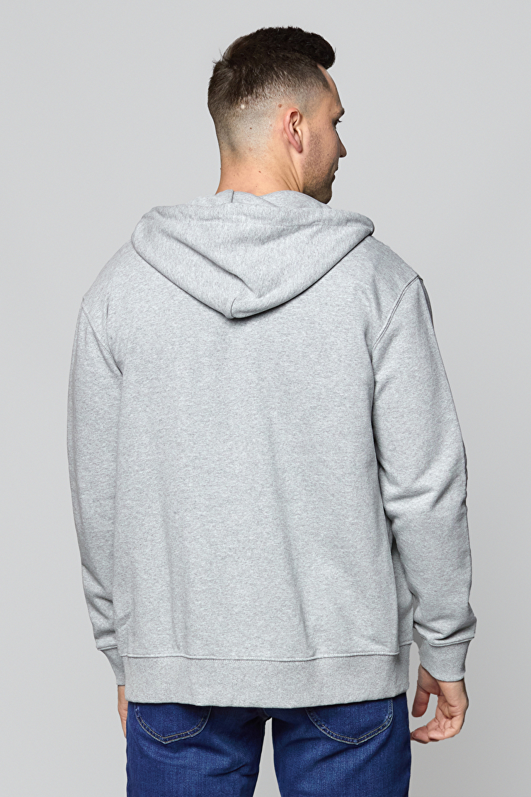 Толстовка LEE BASIC ZIP THROUGH HO Regular Fit (L80KSPMP) Серый