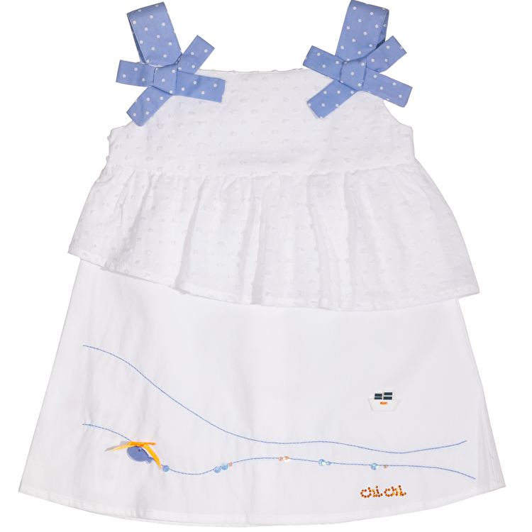 Сарафан CRI-CRI (1234) Белый