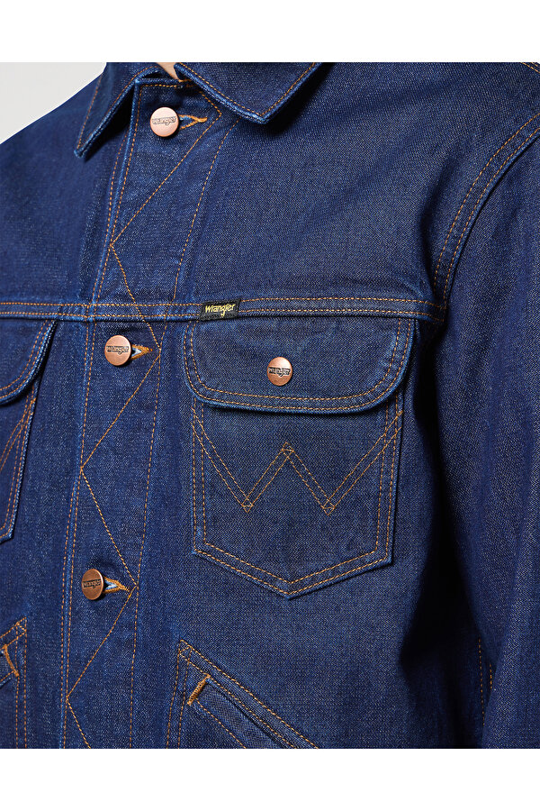 Куртка джинсовая Wrangler 124MJ Regular Fit (112341042) Синий