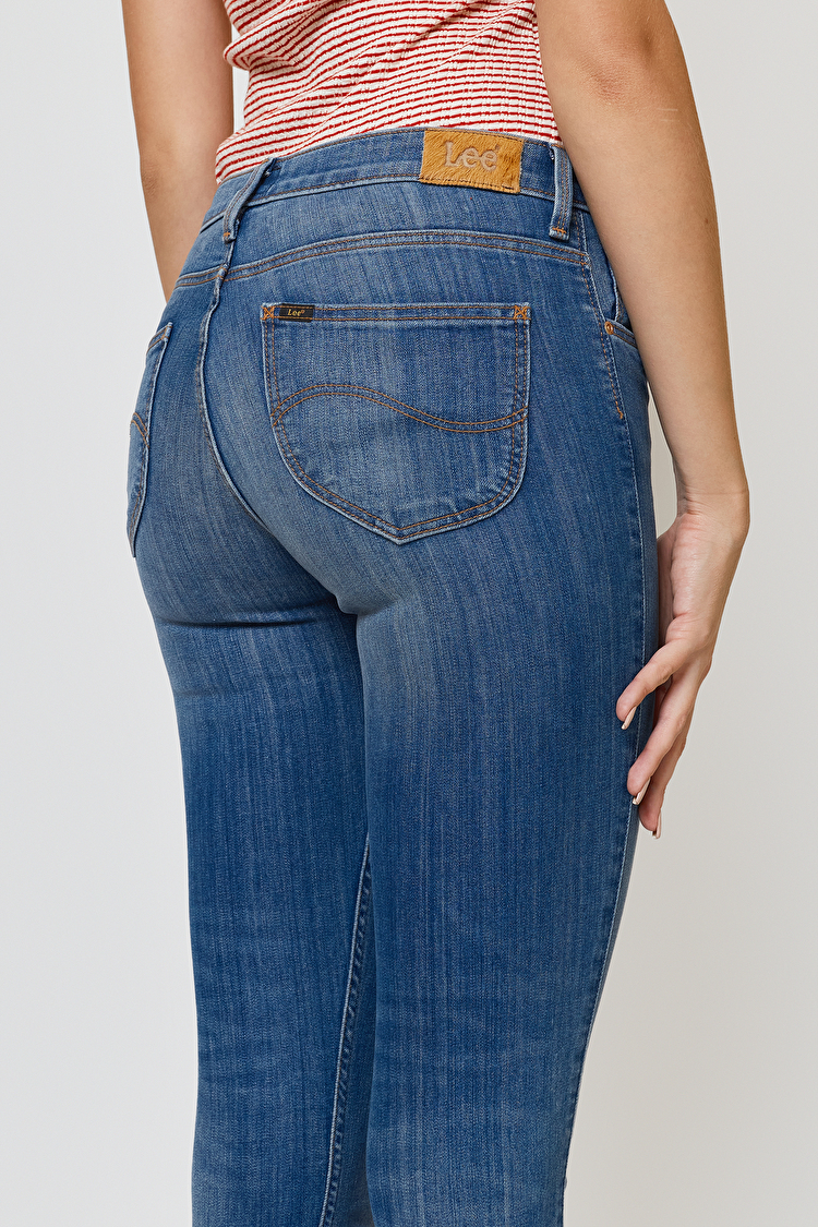 Джинсы LEE Scarlett Cropped Skinny Fit (L30CPFVJ) Голубой